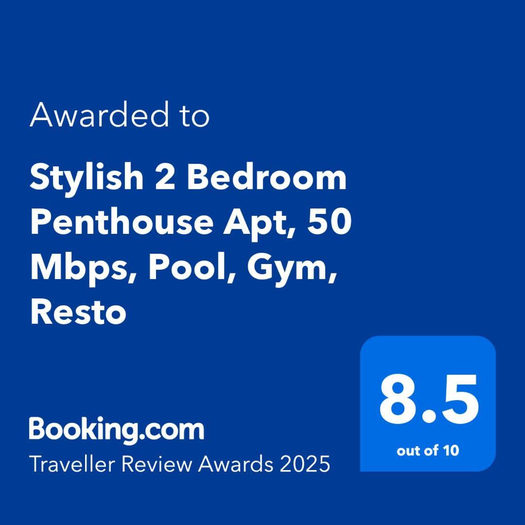Stylish 2 Bedroom Penthouse Apt, Newly Refreshed, 50 Mbps, Pool, Gym, Resto Kuta Lombok Εξωτερικό φωτογραφία